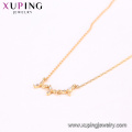 64477 Xuping fancy artificial jewellery exotic Eco-friendly 18k gold three pieces jewelry set